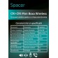 Boxa portabila Spacer Cri Cri, Bluetooth, Putere 3W, Rosu